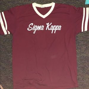 Sigma kappa baseball T